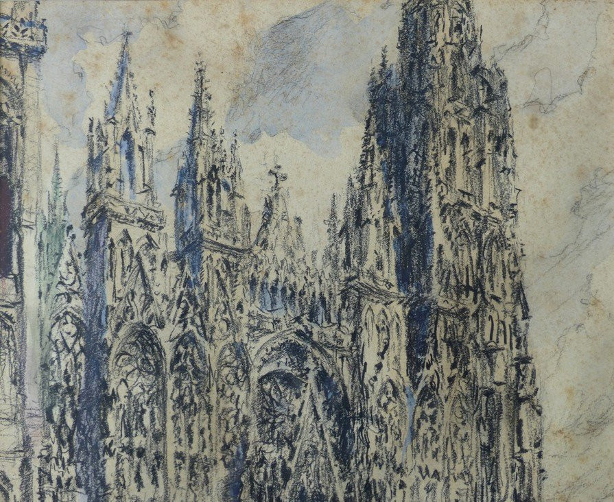 Cathédrale Notre-Dame de Rouen par Pierre Jean Poitevin-photo-3