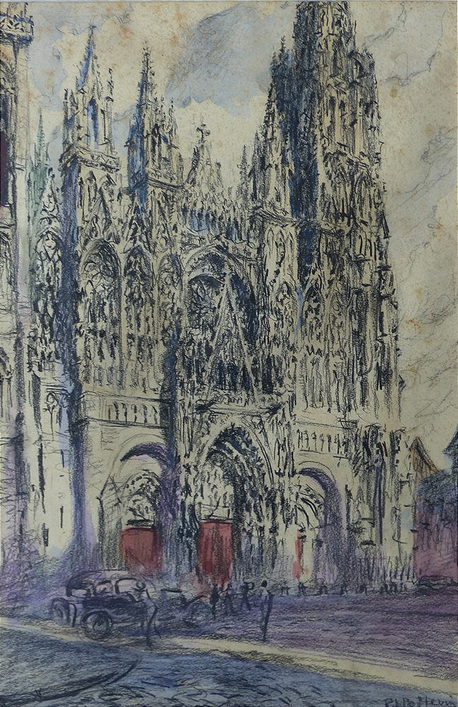 Cathédrale Notre-Dame de Rouen par Pierre Jean Poitevin