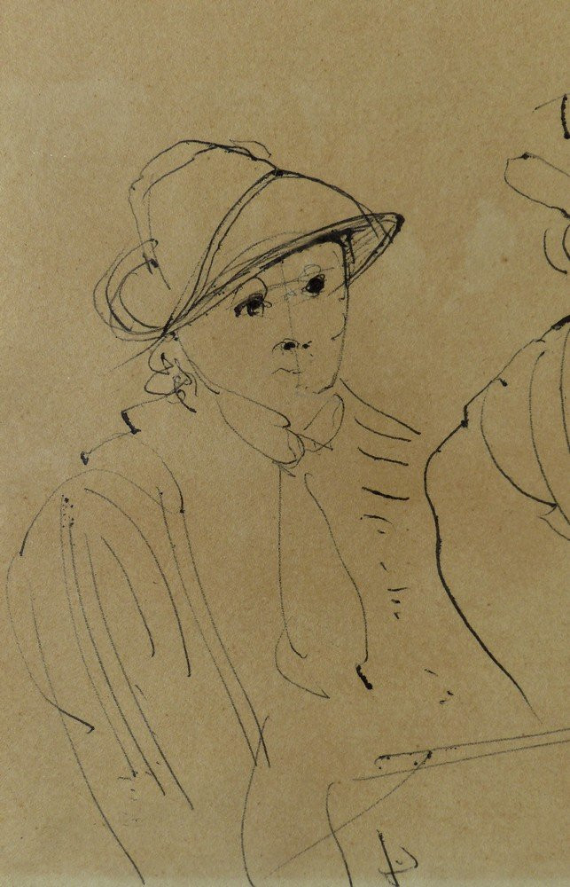 Camille Hilaire, étude de personnages-photo-3