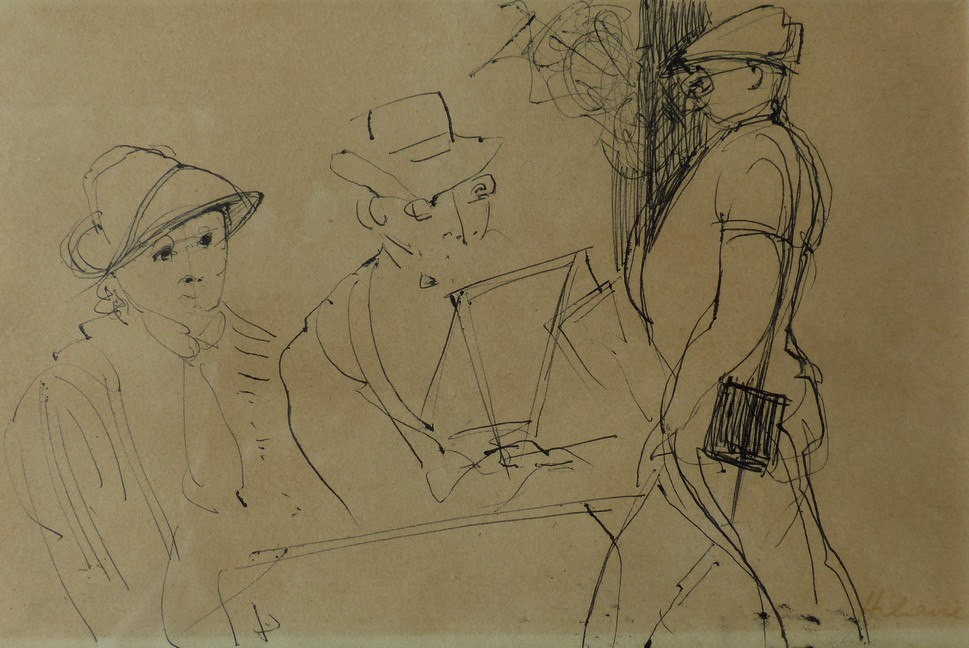 Camille Hilaire, étude de personnages