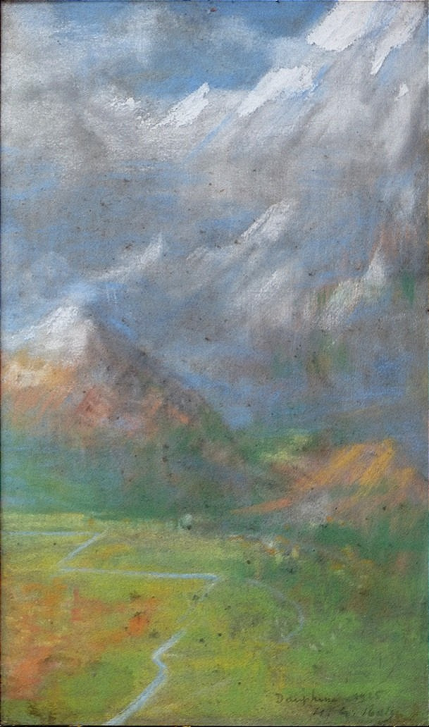 Henri Gabriel Ibels (1867-1936) , Vue du Dauphiné