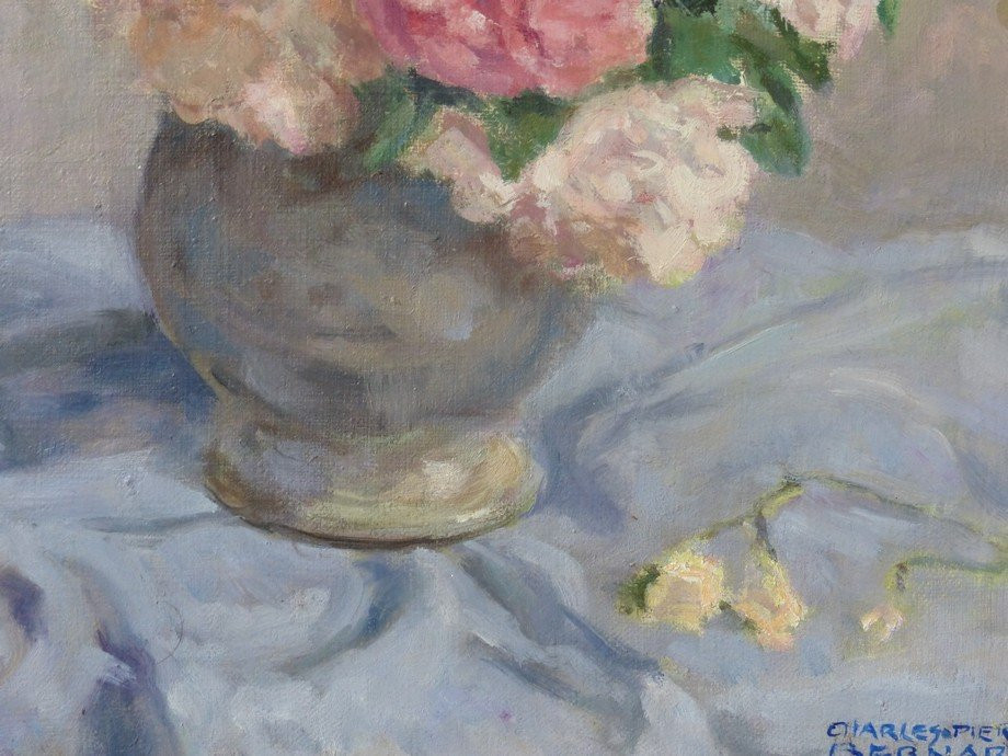 Bouquet de pivoines vers 1930-photo-4