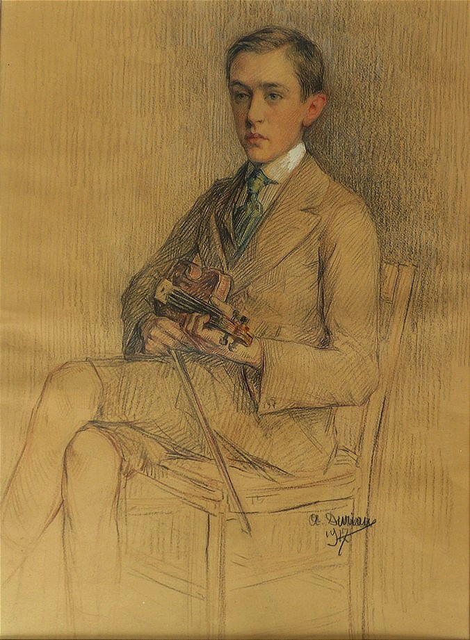 Le jeune violoniste