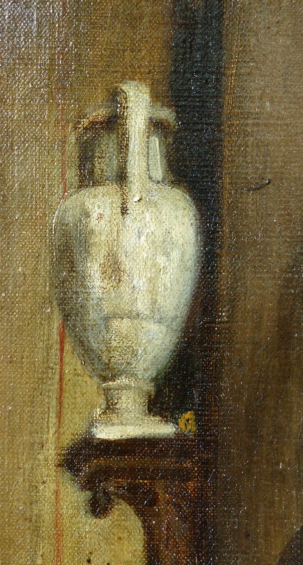 The Pupil And The Master, Interior Scene 19th Century-photo-6