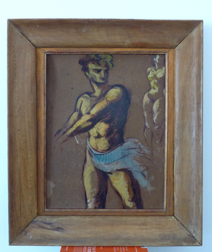 Study Of A Man Circa 1940-photo-1