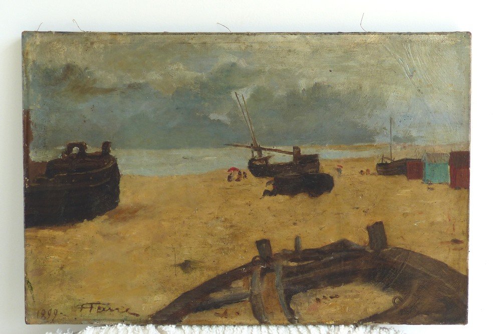 Henri Farré (1876-1949), Beach Scene-photo-2