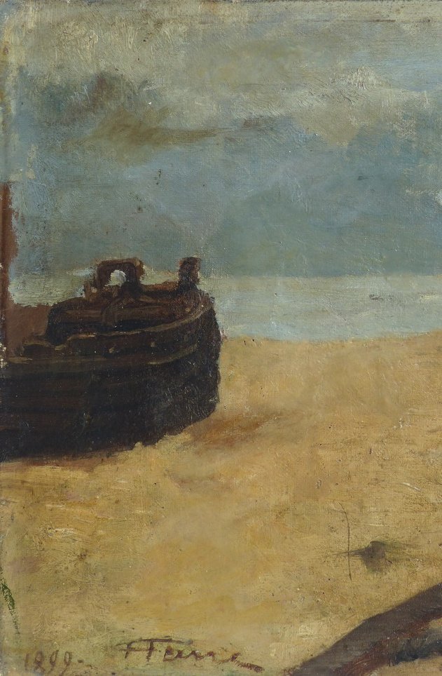 Henri Farré (1876-1949), Beach Scene-photo-3