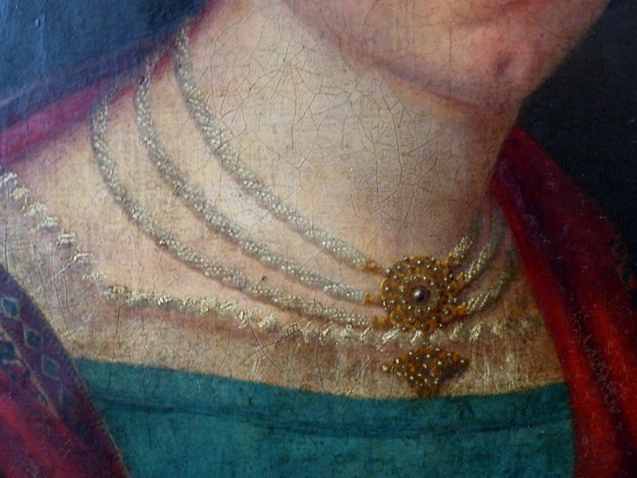 Portrait d'une  femme de qualité  vers 1830-photo-3
