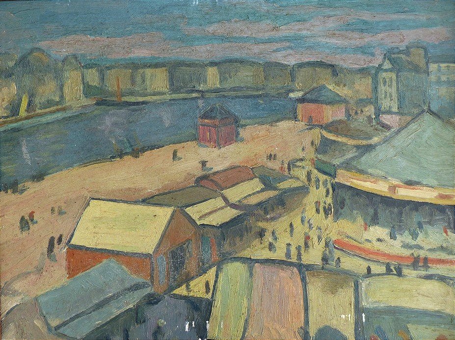 Ecole Fauve, manège sur le port