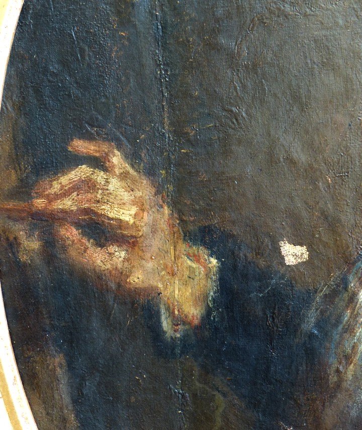 Self-portrait Of A Painter, Circa 1860-photo-4