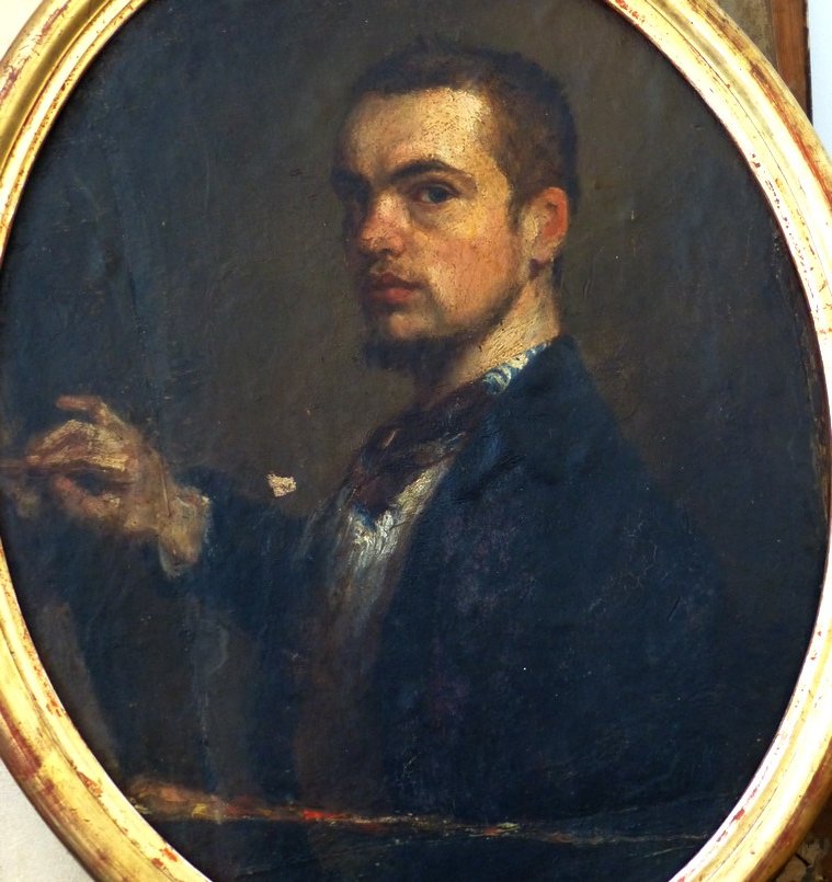 Self-portrait Of A Painter, Circa 1860