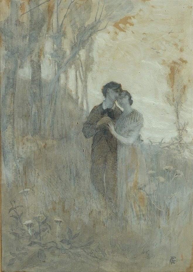 Gabriel Ferrier (1847–1914), *lovers*