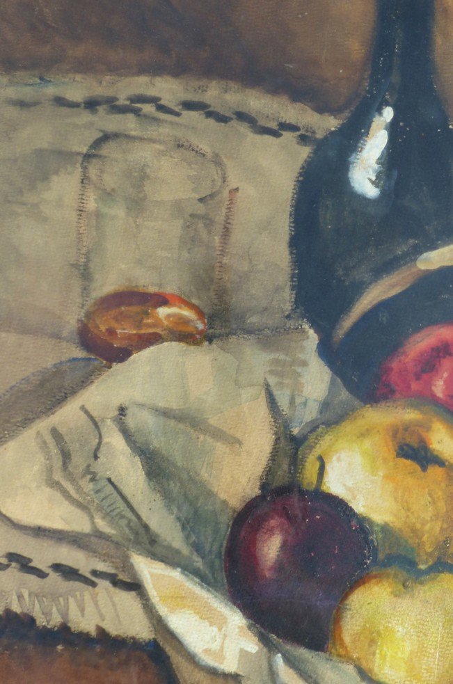 Charles Théodore Bichet, Nature morte aux pommes-photo-2