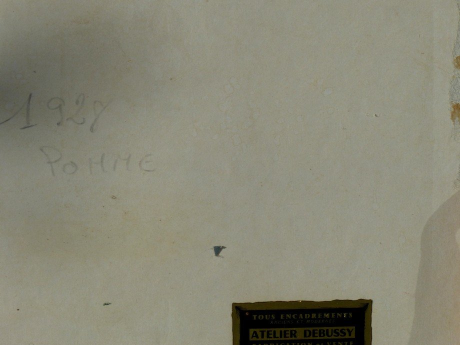 Charles Théodore Bichet, Nature morte aux pommes-photo-2