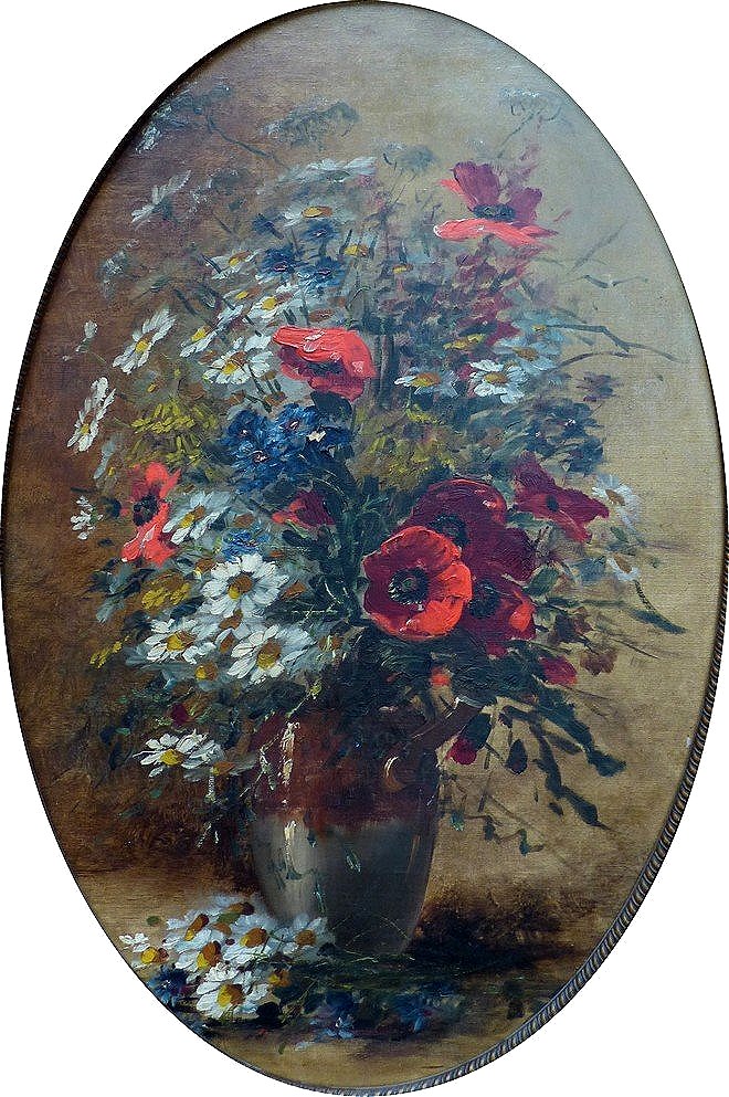 Oval Flower Bouquet