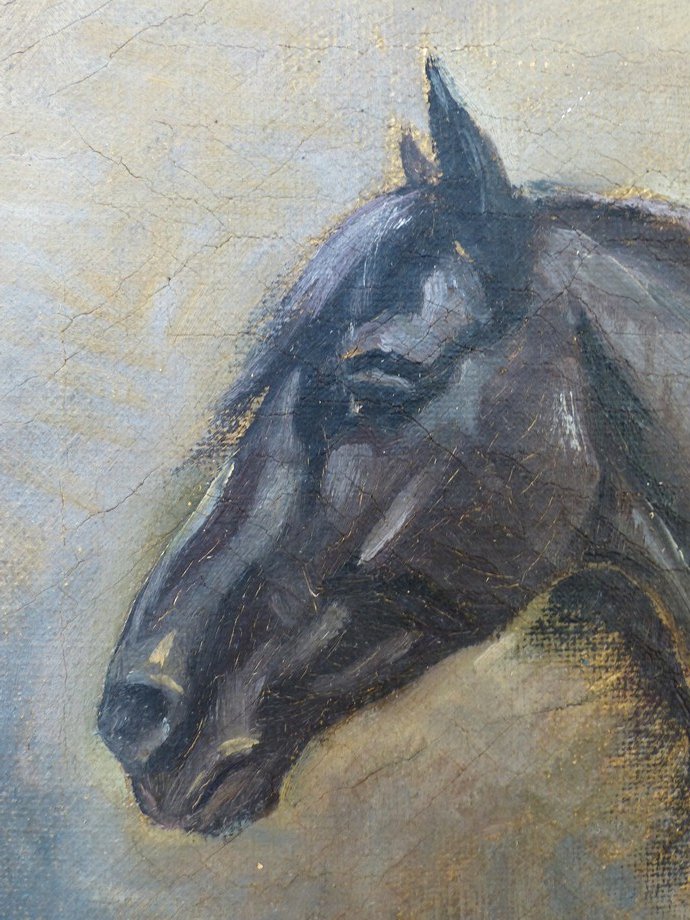 Le cheval noir circa 1910-photo-1