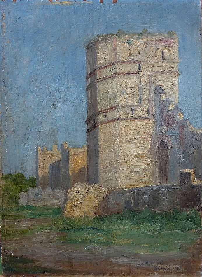 "la Macarena" In Seville By Jules Armand Hanriot