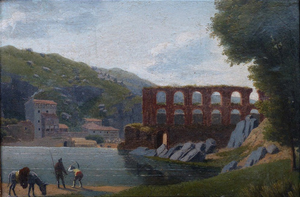 Paysage d'Italie vers 1830
