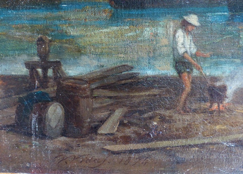 La tour de Constance à Aigues-Mortes par Vincent Vidal (1811-1887)-photo-4