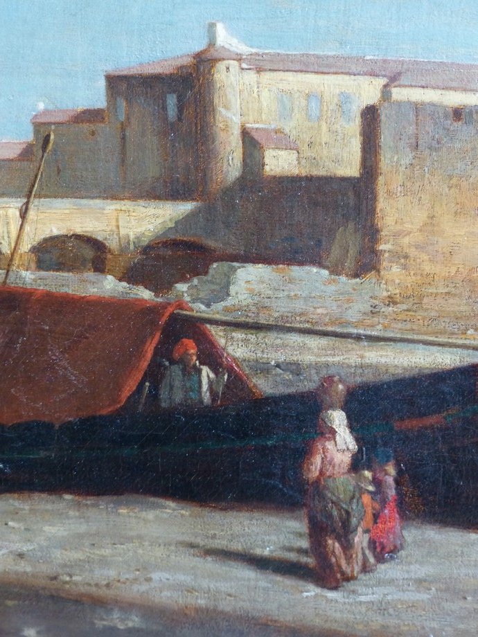 La tour de Constance à Aigues-Mortes par Vincent Vidal (1811-1887)-photo-7