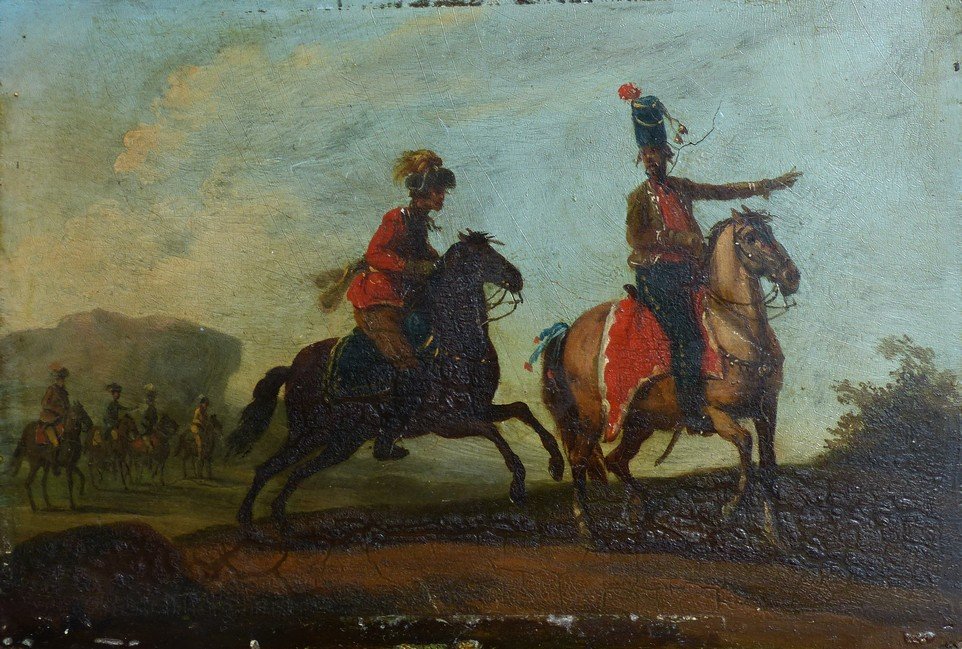 La cavalerie, entourage de Jean Duplessis-Bertaux