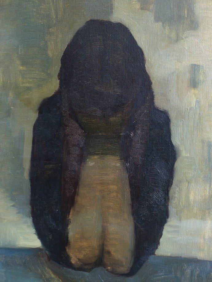 Woman In Distress, Ca. 1930-photo-1
