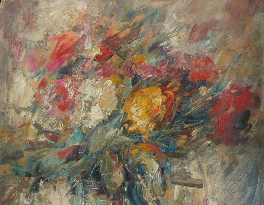 Arthur Schachenmann, bouquet de fleurs-photo-2