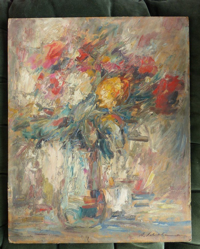 Arthur Schachenmann, bouquet de fleurs-photo-1