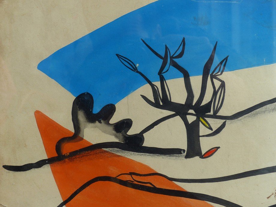 Entourage de Fernand Léger, Femme allongée-photo-3