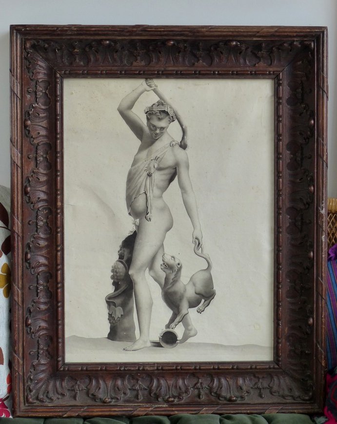 faune et panthère à l'antique-photo-2