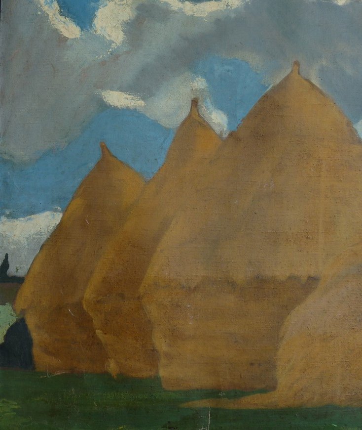 "haystacks" By Henri Deziré-photo-2