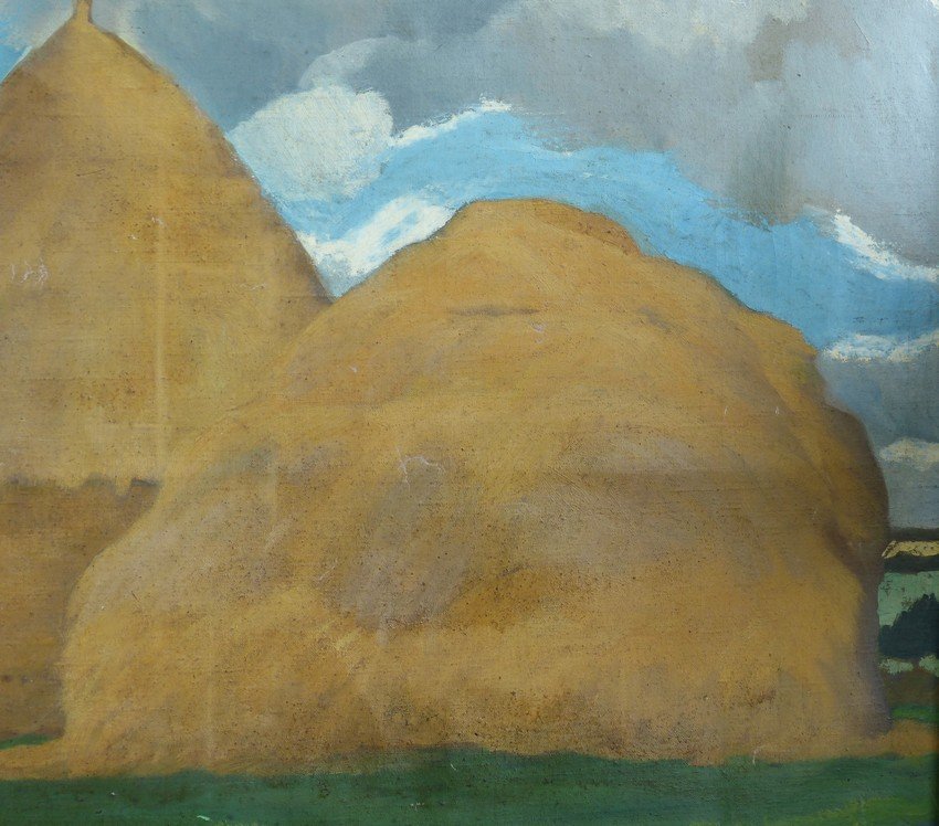 "haystacks" By Henri Deziré-photo-1