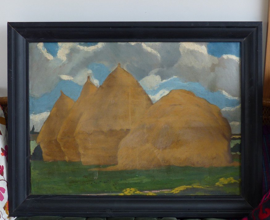 "haystacks" By Henri Deziré-photo-2