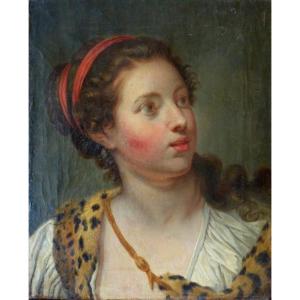 La Nymphe Callisto, d'Après Jean Baptiste Greuze (1725-1805)