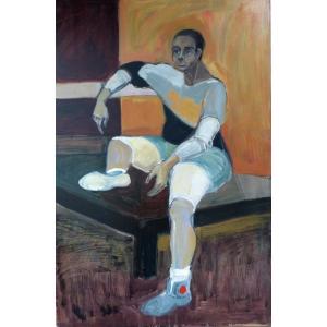 Le sportif, Ecole Américaine vers 1960
