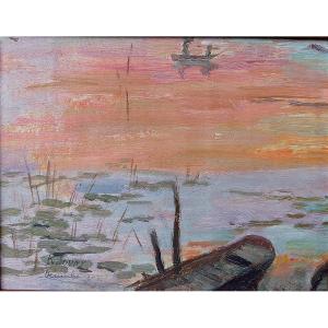 Boats At Dusk