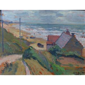La plage d'Equihen,début XXème