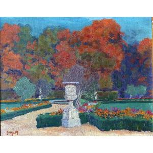 Park Scene Circa 1920