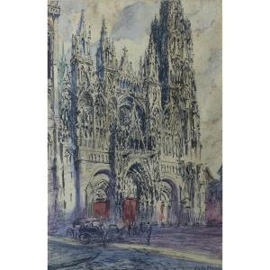 Cathédrale Notre-Dame de Rouen par Pierre Jean Poitevin
