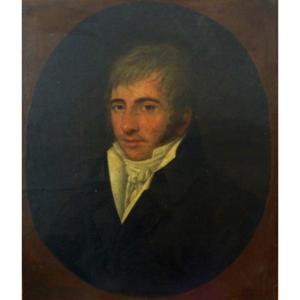Portrait d'un gentilhomme début XIXème