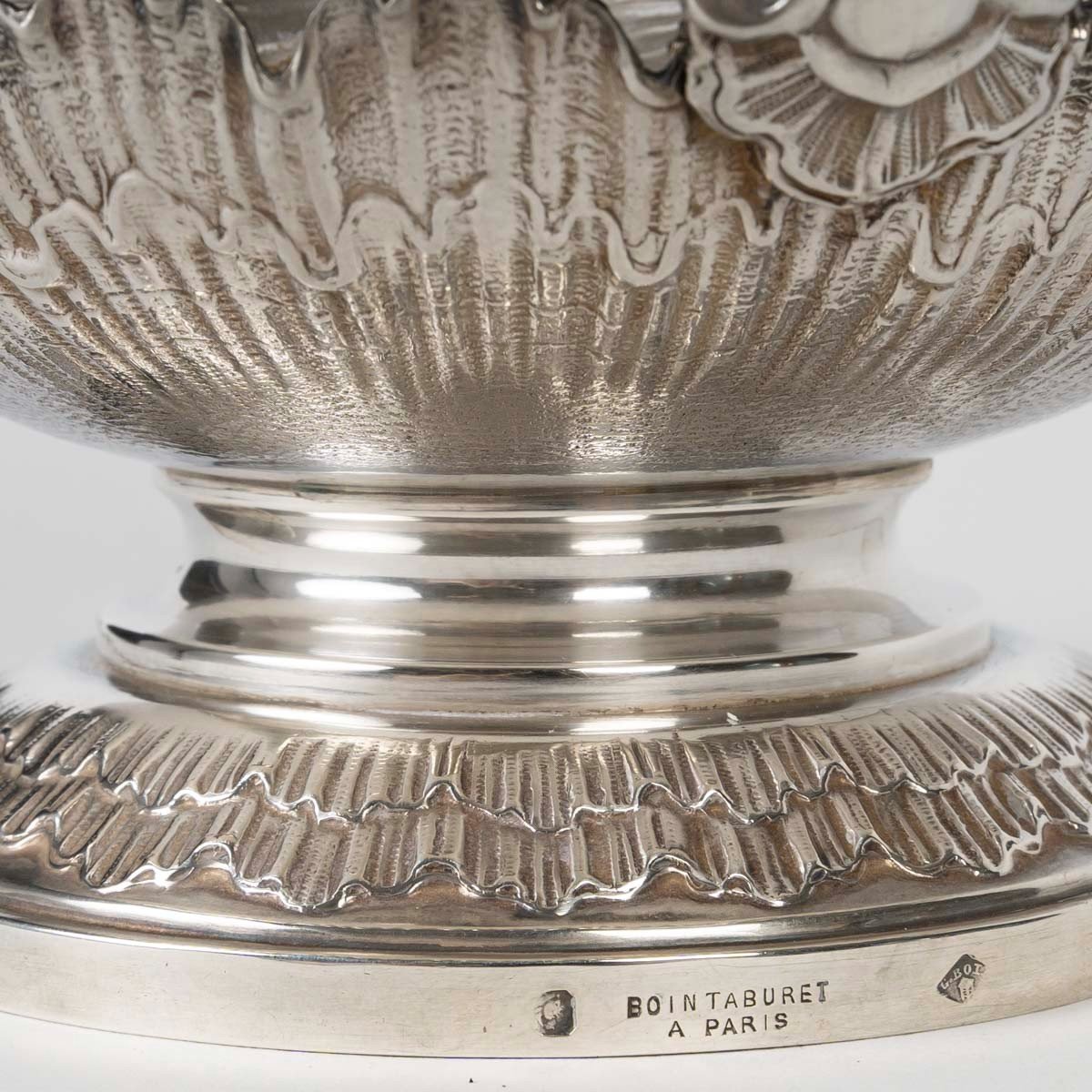 BOIN-TABURET &agrave; Paris et BACCARAT: Exceptionnelle aigui&egrave;re en cristal et argent massif-photo-8