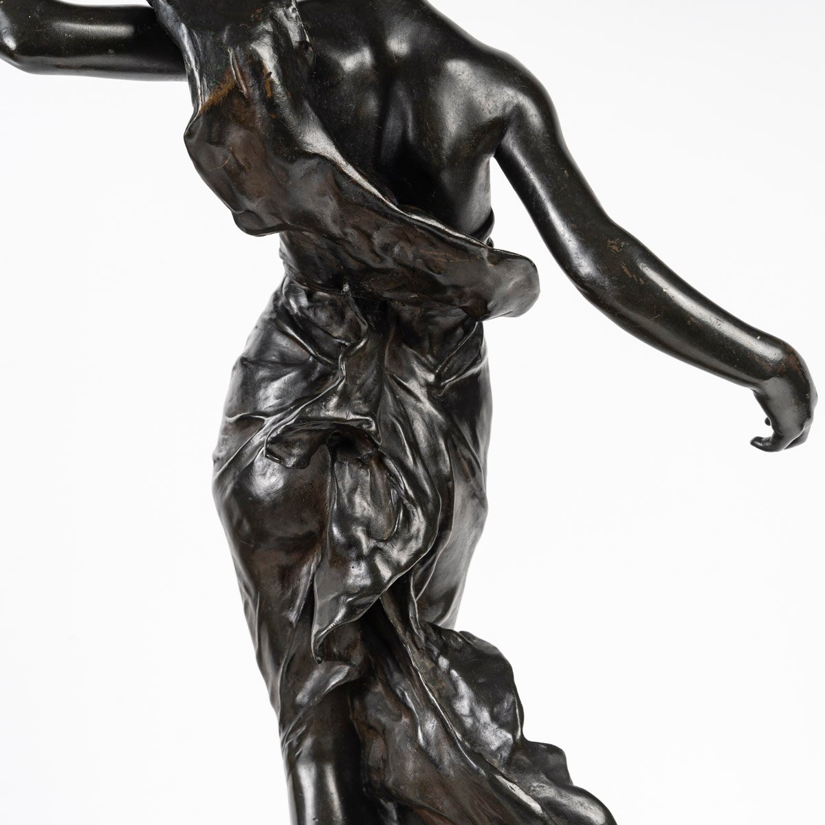  Eugène Marioton Bronze ''phoebe'', Salon Of The Society Of French Artists In 1889-photo-5