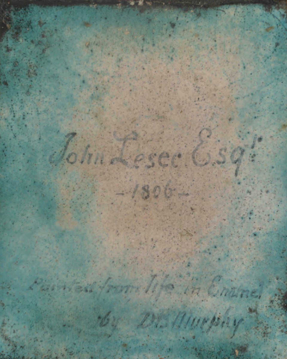 Miniature Enamel On Copper Signed Denis Brownell Murphy 1806-photo-4