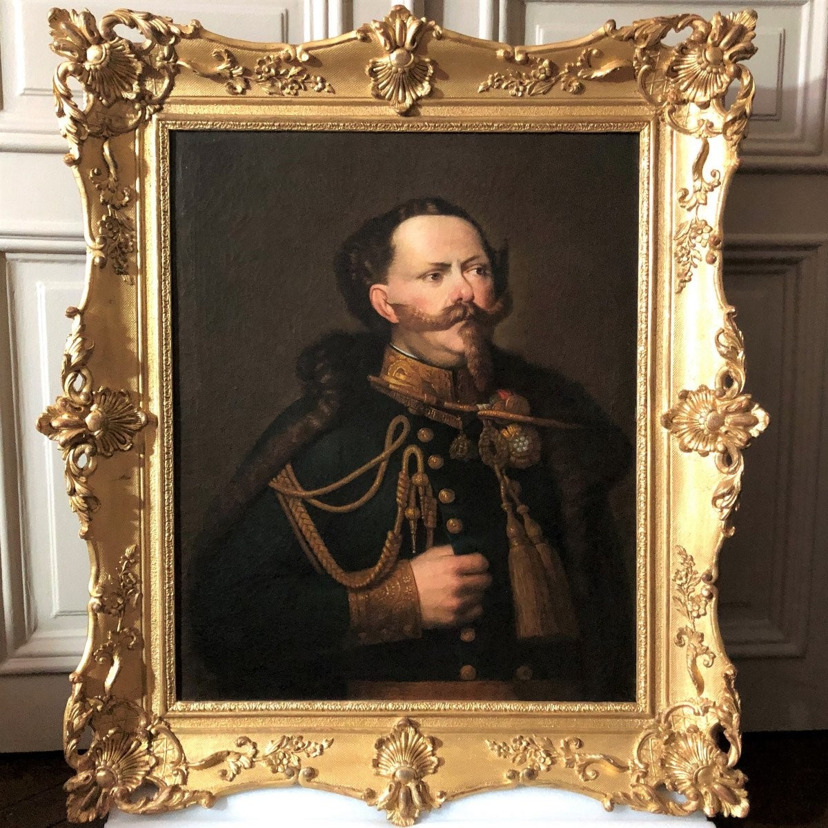 Portrait de Victor-Emmanuel II, 1er Roi d'Italie (1861-1878) 