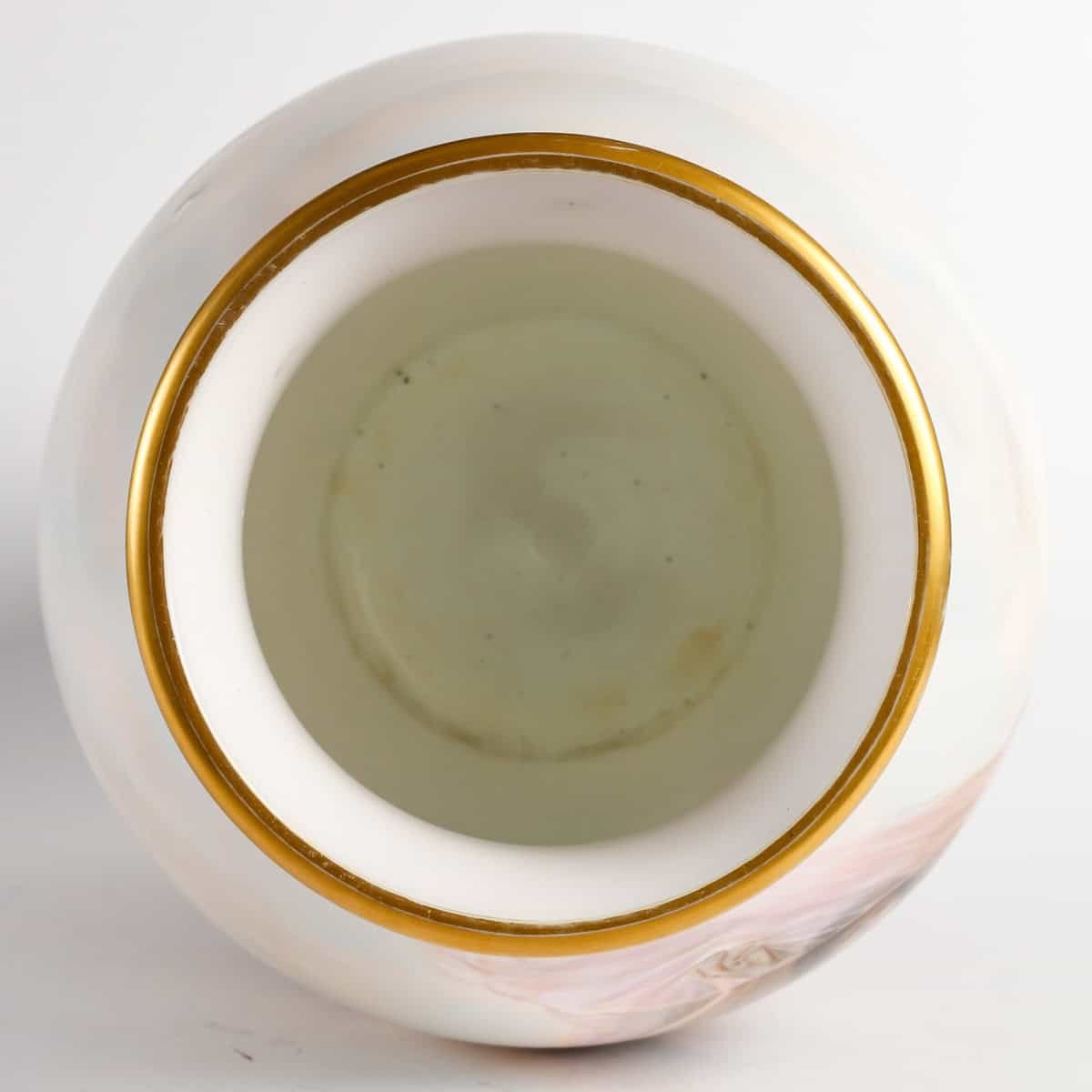 Bohemian: Large Opaline Vase Signed Ahne, Late 19th Century-photo-4