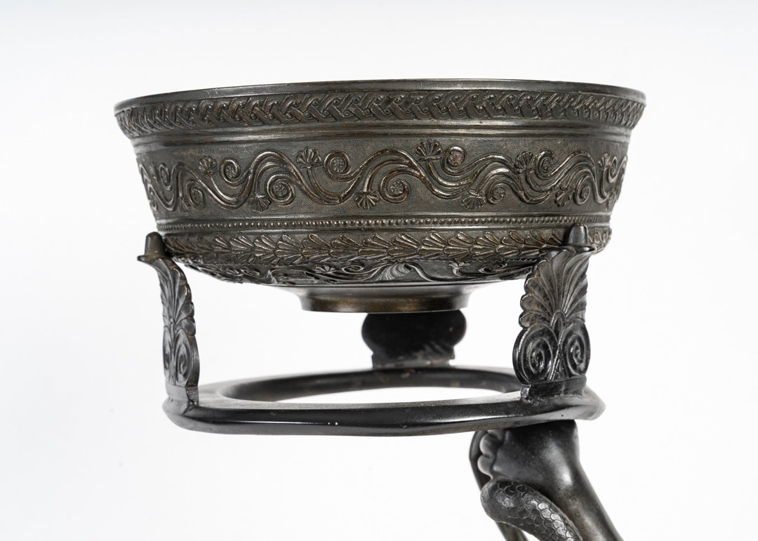 Grand tour : Silène de Pompéi en bronze, 19e-photo-6