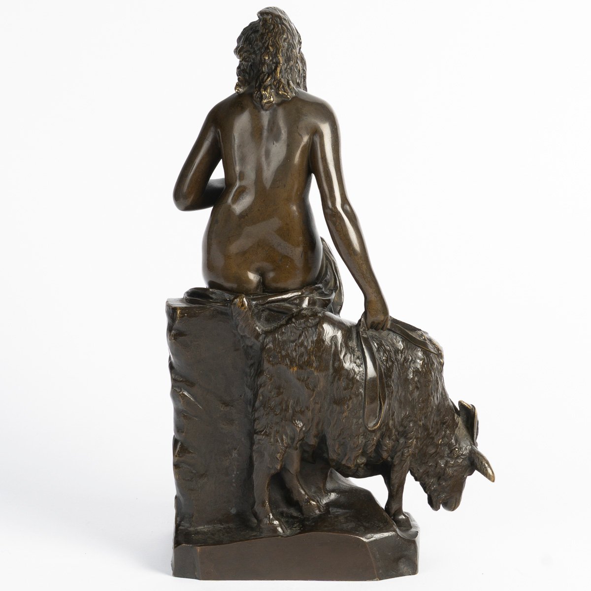 Pierre Julien (1731‑1804) – "Amalthée et la chèvre de Jupiter" pour Marie-Antoinette-photo-1