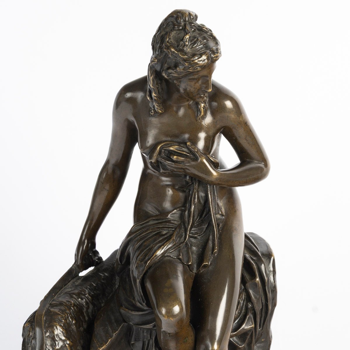 Pierre Julien (1731‑1804) – "Amalthée et la chèvre de Jupiter" pour Marie-Antoinette-photo-3