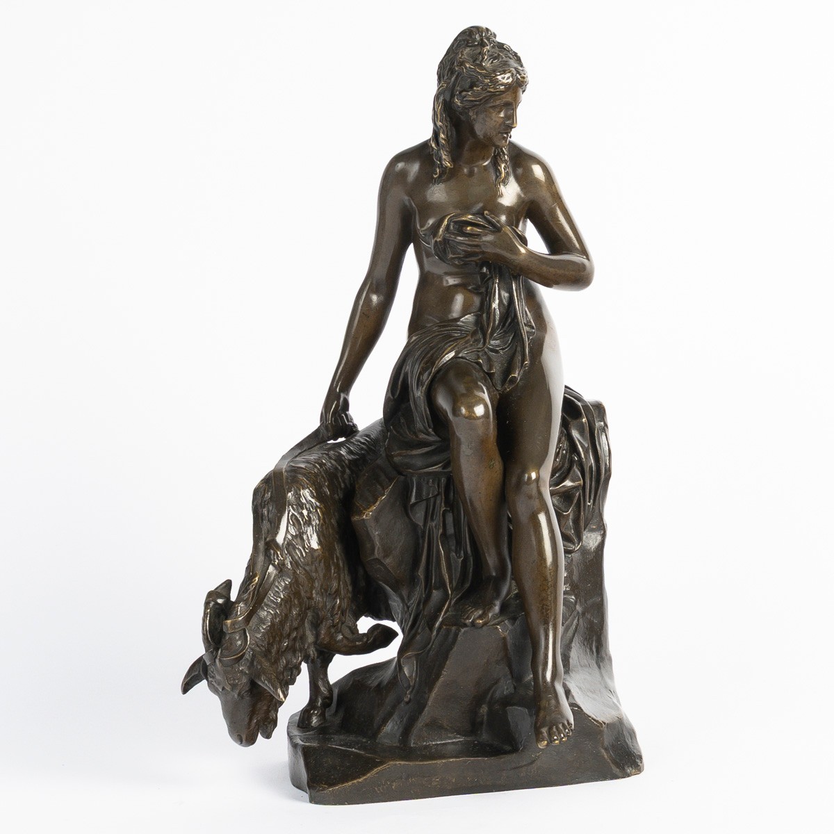Pierre Julien (1731‑1804) – "Amalthée et la chèvre de Jupiter" pour Marie-Antoinette