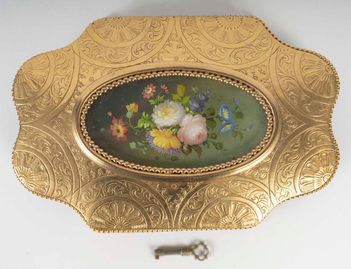 Napoleon III Period Jewelry Box-photo-4